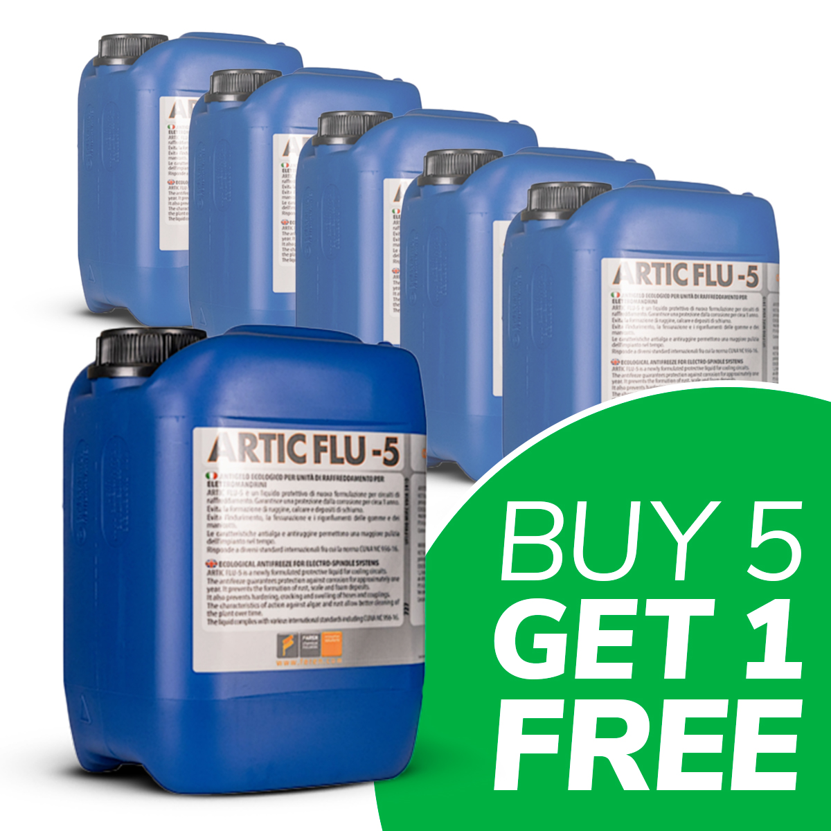 Artic Flu 5 Liter Liquid Coolant - Onsrud Tooling